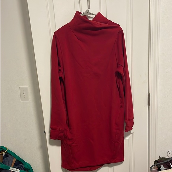 Athleta Dresses & Skirts - Athleta TALL Cozy Karma Mock Neck Dress